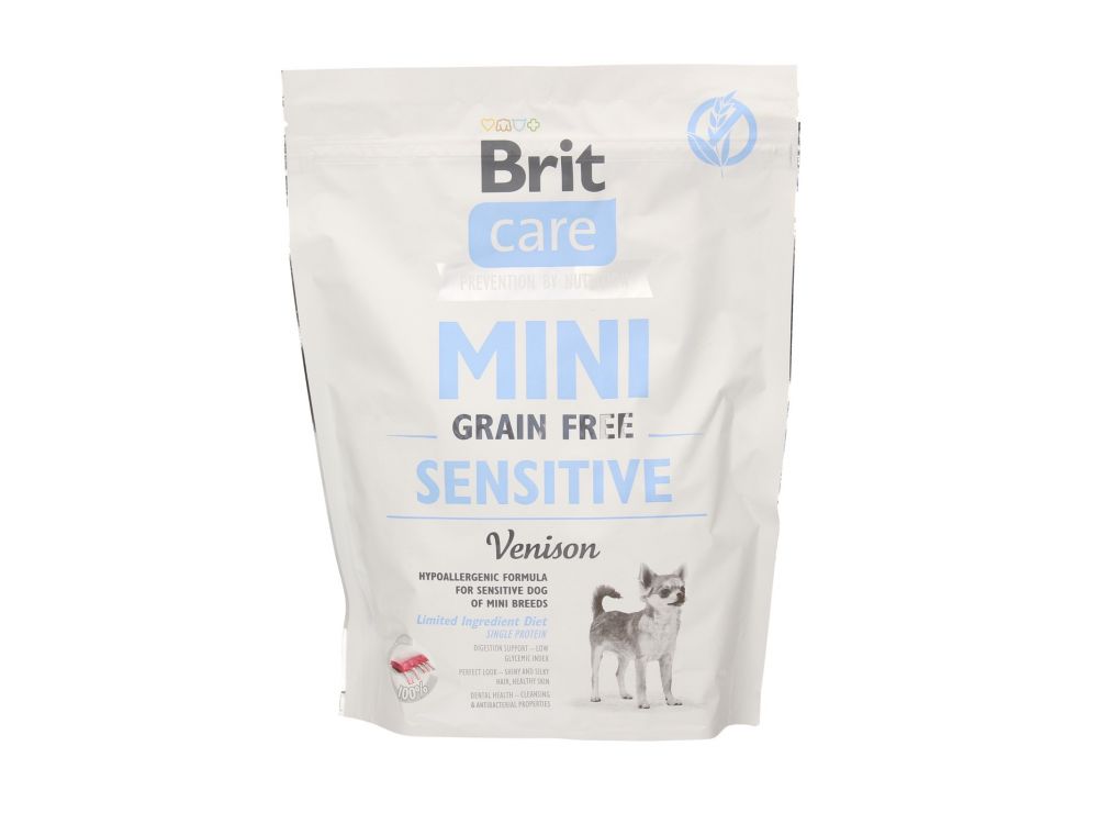 BRIT CARE MINI GRAIN FREE SENSITIVE 400G