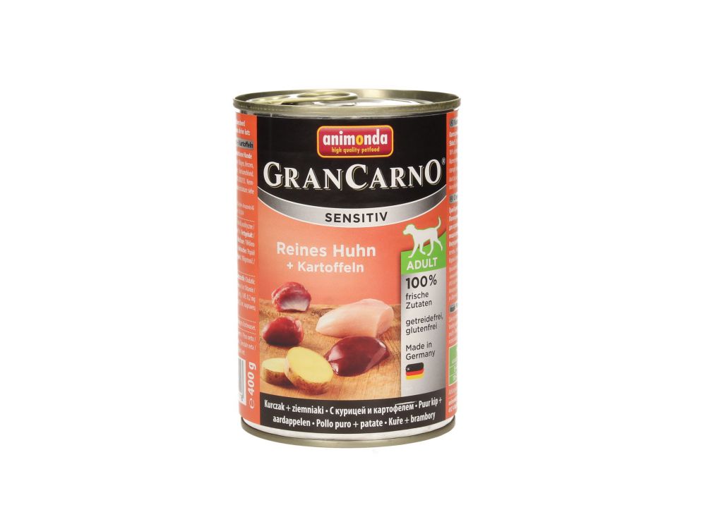 ANIMONDA GRANCARNO SENSITIV PUSZKA 400G KURCZAK Z ZIEMNIAKAMI 82411