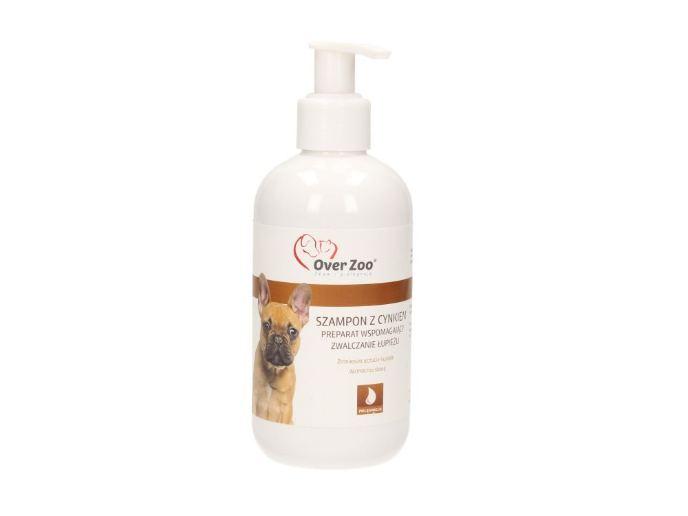 OVER ZOO SZAMPON PRZECIWŁUPIEZOWY Z CYNKIEM 250 ML