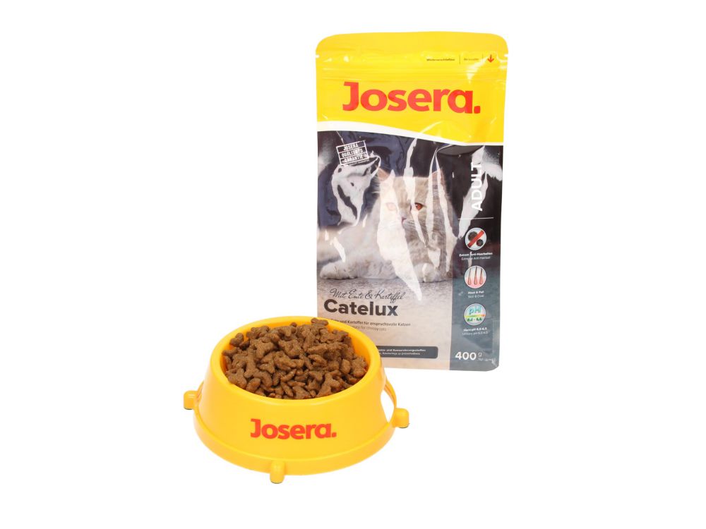 JOSERA CAT CATELUX 400G KACZKA/ZIEMNIAKI