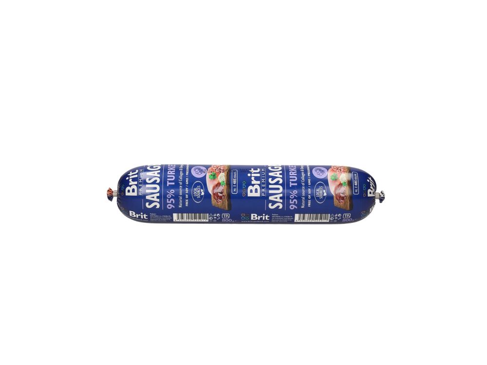 BRIT SAUSAGE TURKEY 800G