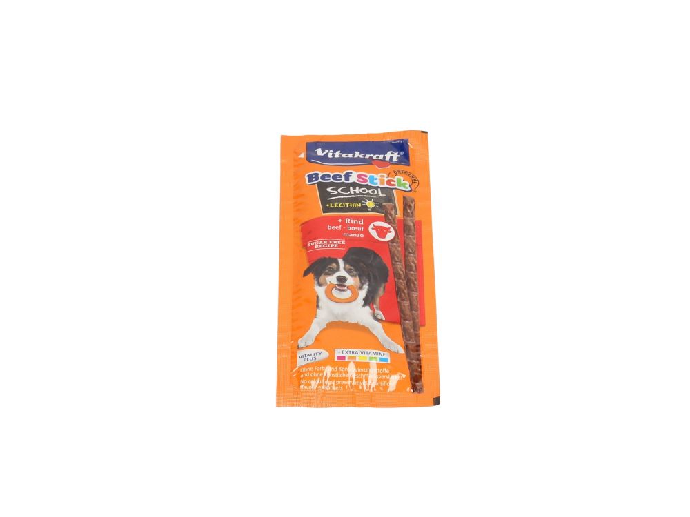 VITAKRAFT PRZYSMAK DLA PSA BEEF STICK SCHOOL 10SZT. WOŁOWINA 2323415