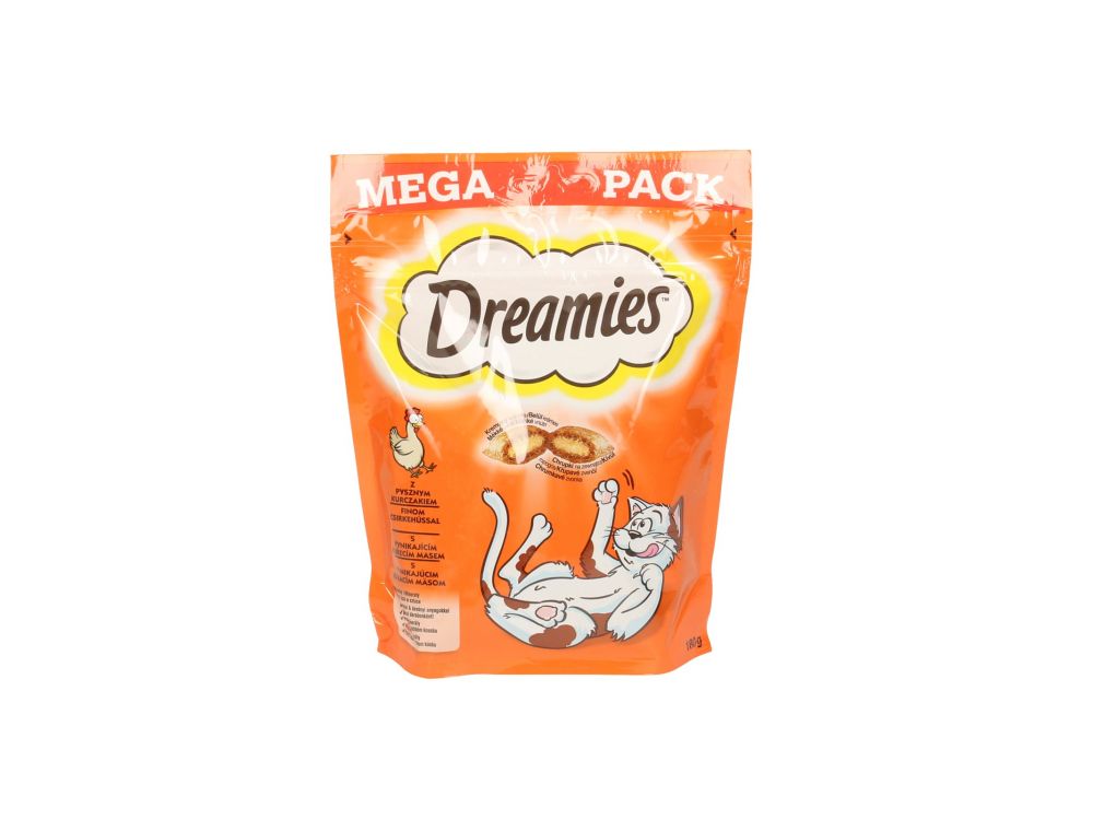 DREAMIES MEGA PACK PRZYSMAK DLA KOTA Z KURCZAKIEM 180G