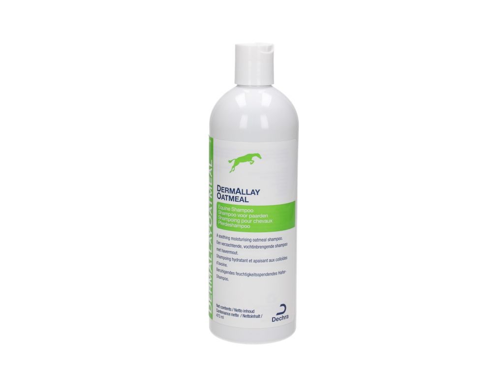 DERMALLAY OATMEAL EQUINE SHAMPOO 473 ML