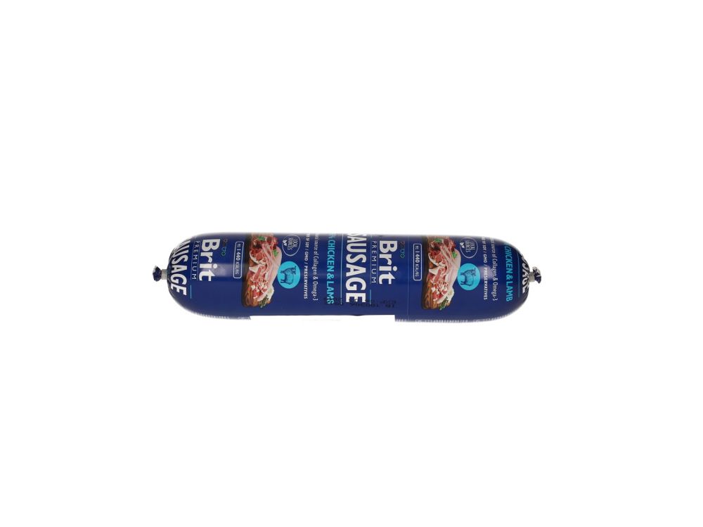 BRIT SAUSAGE CHICKEN & LAMB 800G