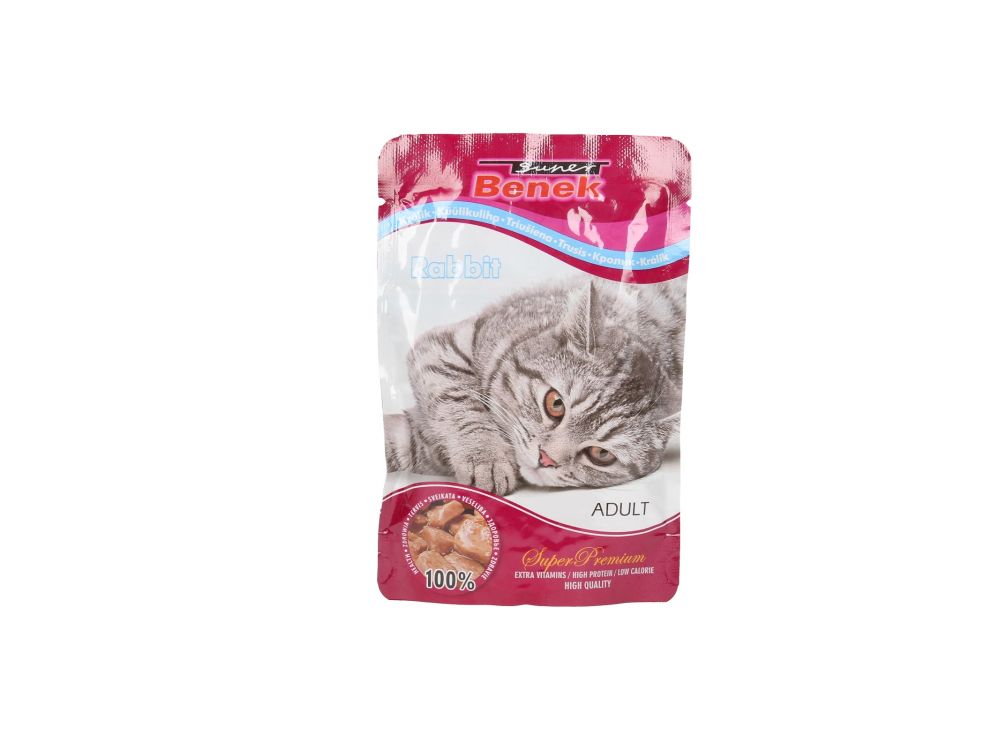 SUPER BENEK SASZETKA ADULT Z KRÓLIKIEM 100G