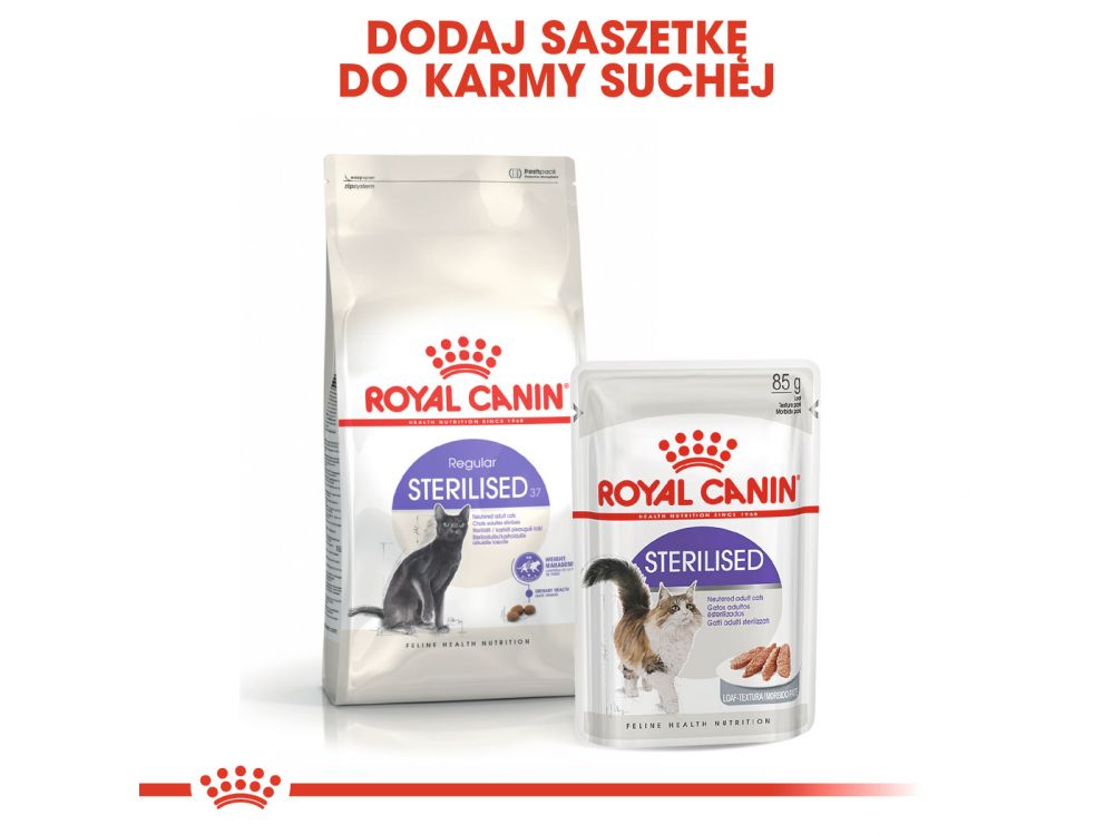ROYAL CANIN Sterilised karma sucha dla kotów dorosłych, sterylizowanych 10 KG