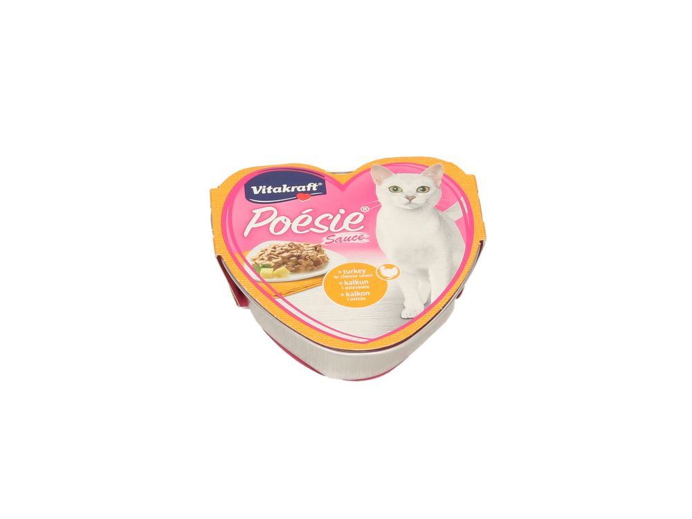 VITAKRAFT SZALKA DLA KOTA POESIE INDYK, SER W SOSIE 85G 2435320