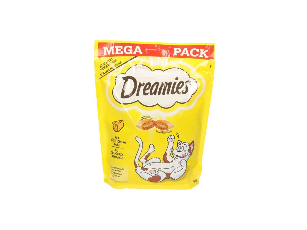 DREAMIES MEGA PACK PRZYSMAK DLA KOTA Z SEREM 180G