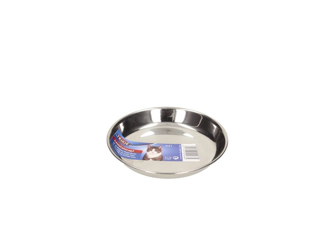 TRIXIE MISKA METALOWA DLA KOTA 0,3L/13CM 2468