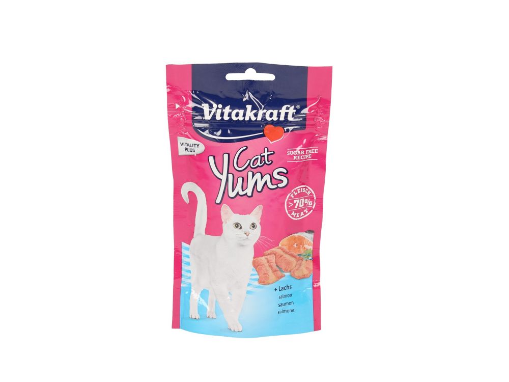 VITAKRAFT PRZYSMAK DLA KOTA YUMS SALMON ŁOSOŚ 40G 2436726