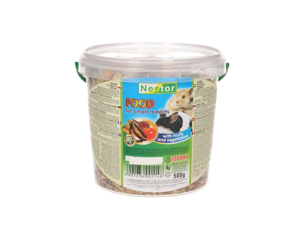 NESTOR POKARM DLA MAŁYCH GRYZONI OWOCOWO-WARZYWNY 1000 ML  114/M1000-GM