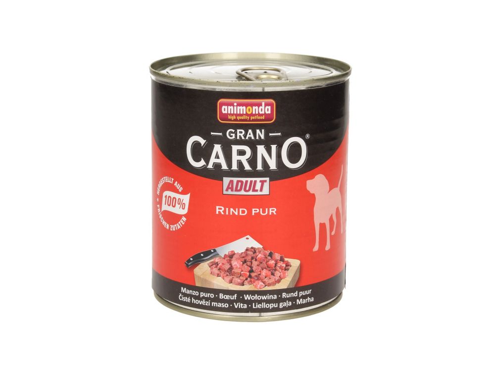 ANIMONDA GRANCARNO PUSZKA 800G WOŁOWINA 82744