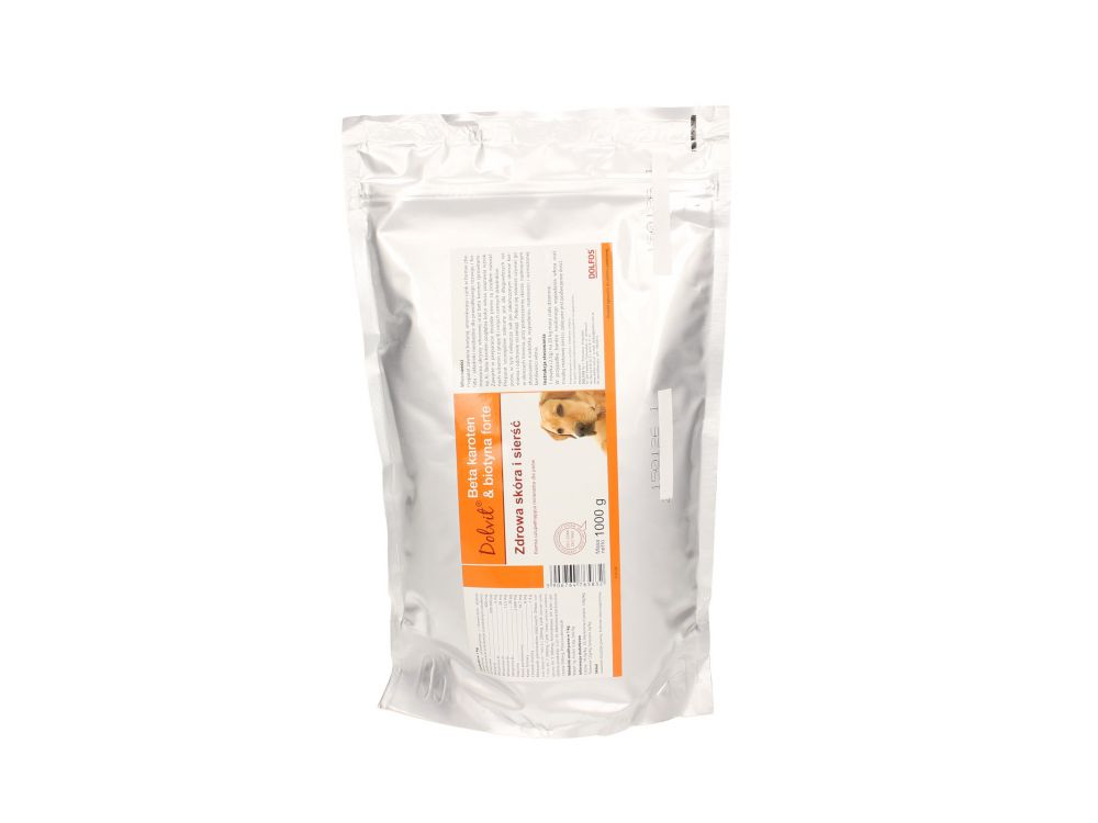 DOLFOS BETA KAROTEN & BIOTYNA FORTE 1 KG (PROSZEK) - DOLVIT
