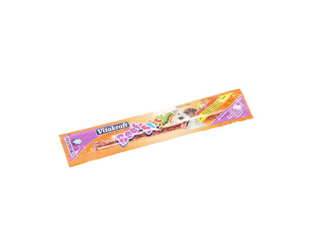 VITAKRAFT PRZYSMAK DLA PSA BEEF STICK 1SZT. MINERAL JUNIOR 26504