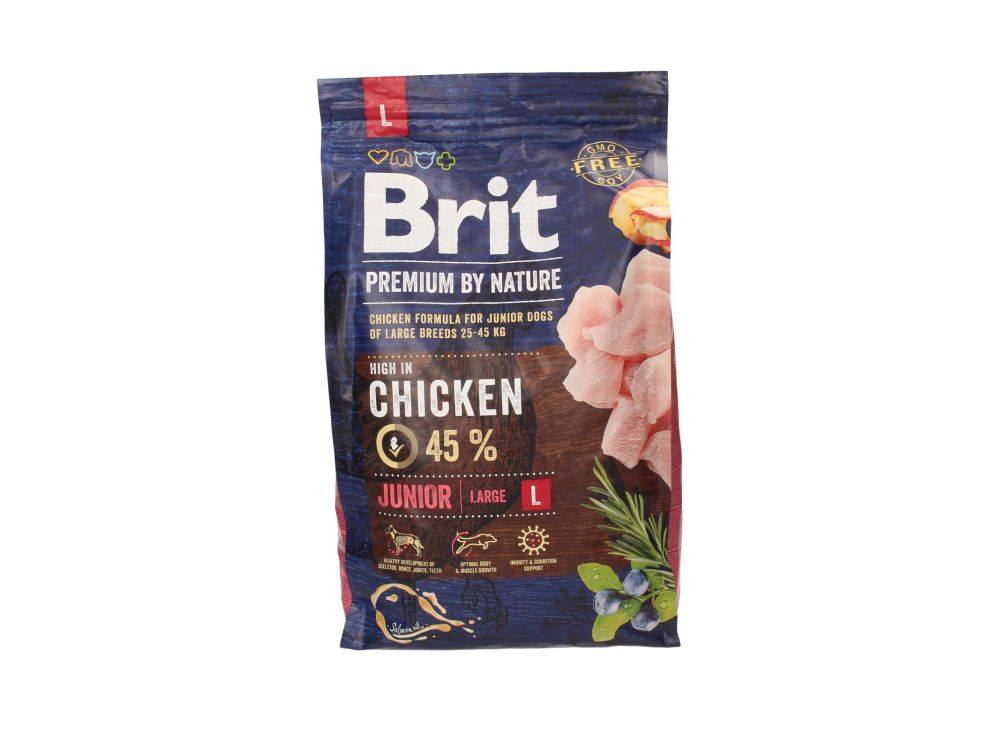 BRIT PREMIUM BY NATURE JUNIOR LARGE BREED 3KG