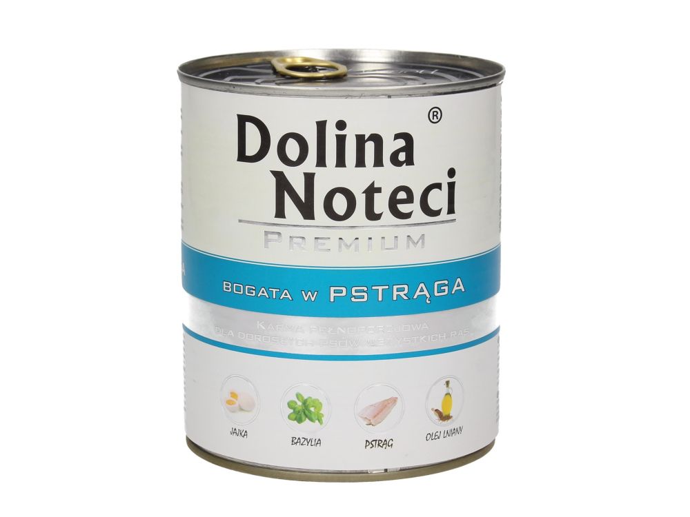 DOLINA NOTECI PREMIUM BOGATA W PSTRĄGA 800G