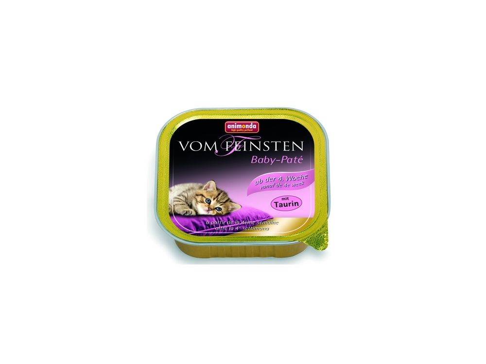 ANIMONDA SZALKA VOM FEIN KOT 100G KITTEN BABY PATE PASTA MIĘSNA 83436