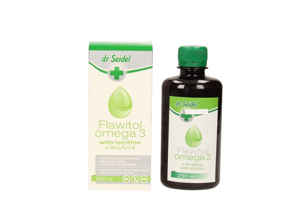 FLAWITOL OMEGA 3 Z LECYTYNĄ 250ML