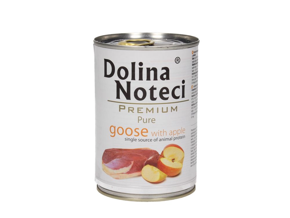 DOLINA NOTECI PREMIUM PURE GĘŚ Z JABŁKIEM 400G