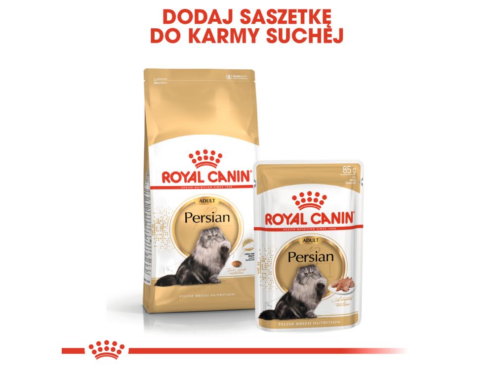ROYAL CANIN PERSIAN ADULT KARMA SUCHA DLA KOTÓW DOROSŁYCH RASY PERSKIEJ 0,4 KG