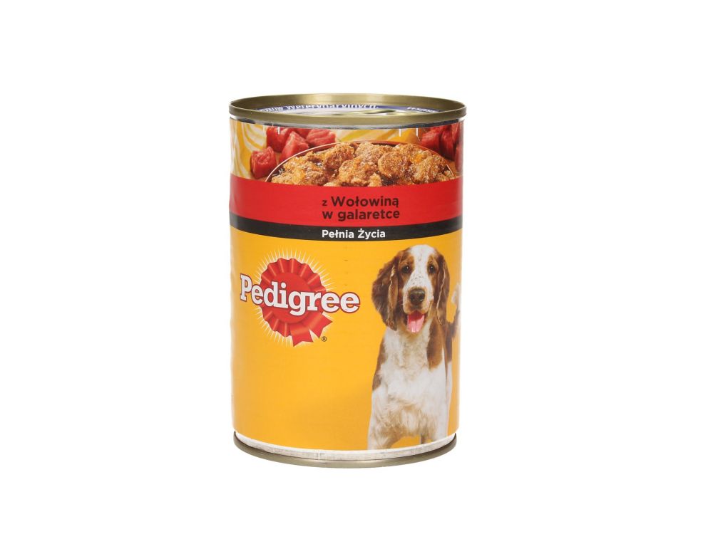 PEDIGREE PUSZKA 400G WOŁOWINA W GALARECIE