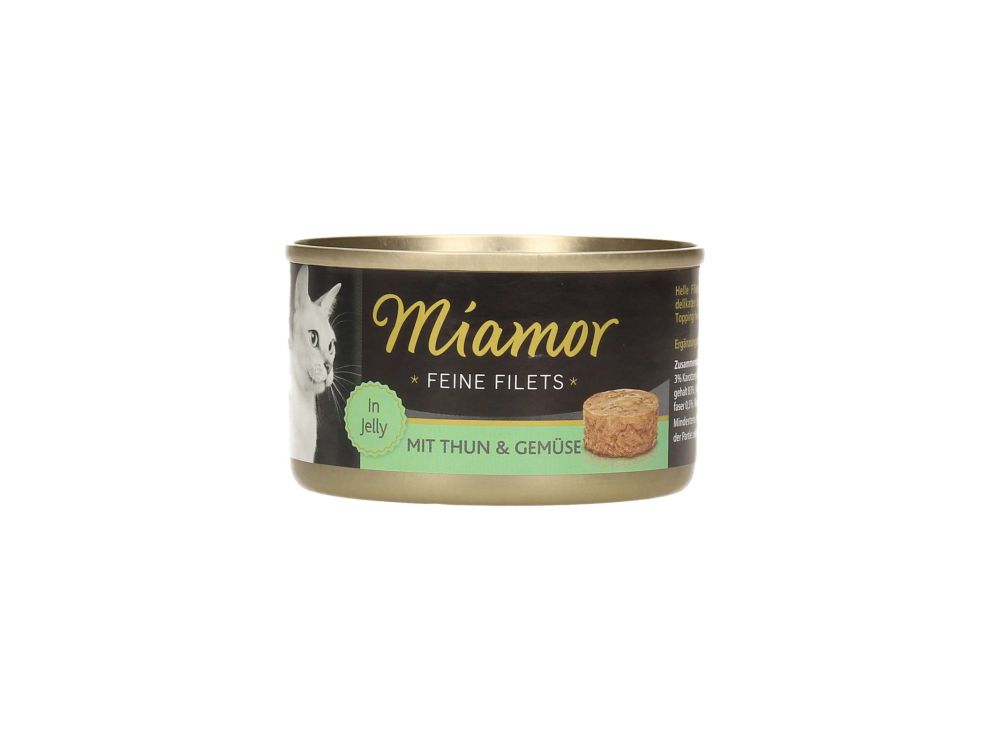 MIAMOR FEINE FILETS Z TUŃCZYKIEM I WARZYWAMI PUSZKA 100G 74047