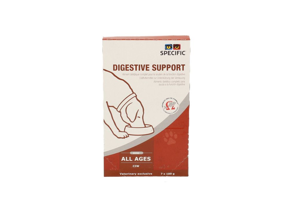 SPECIFIC CIW DIGESTIVE SUPPORT (7X100G) PUSZKA