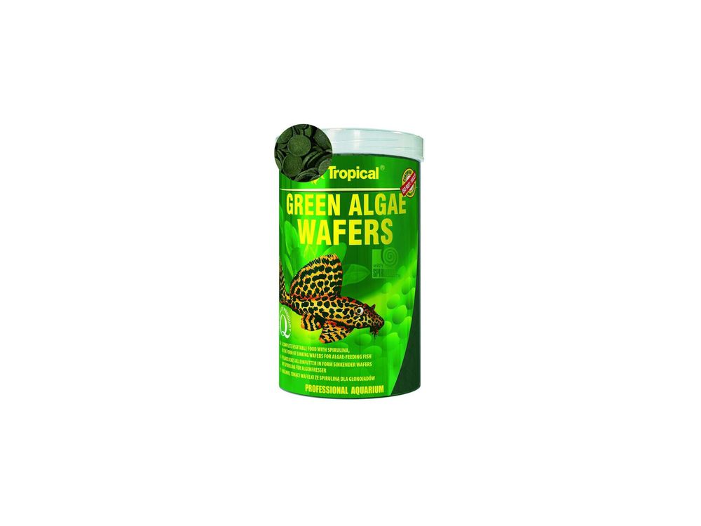 TROPICAL GREEN ALGAE WAFERS 250ML  66424