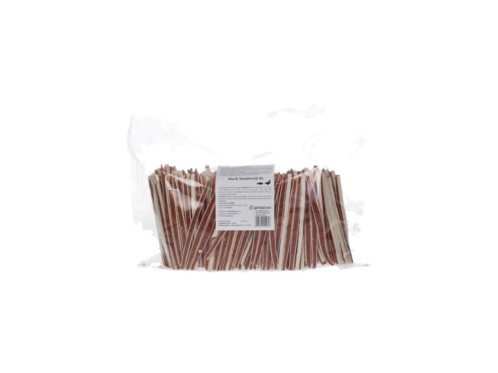 PROZOO FINEYORK DUCK SANDWICH XL 1KG 11061XL
