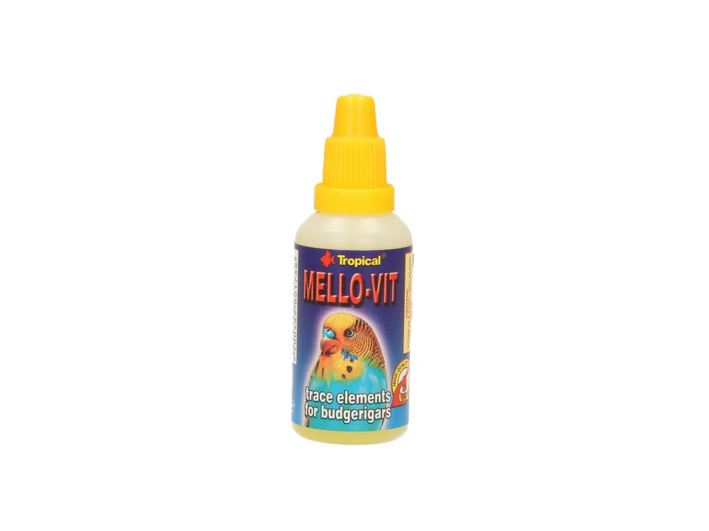 TROPICAL MELLO-VIT 30ML MIKROELEMENTY DLA PAPUŻEK FALISTYCH  51231