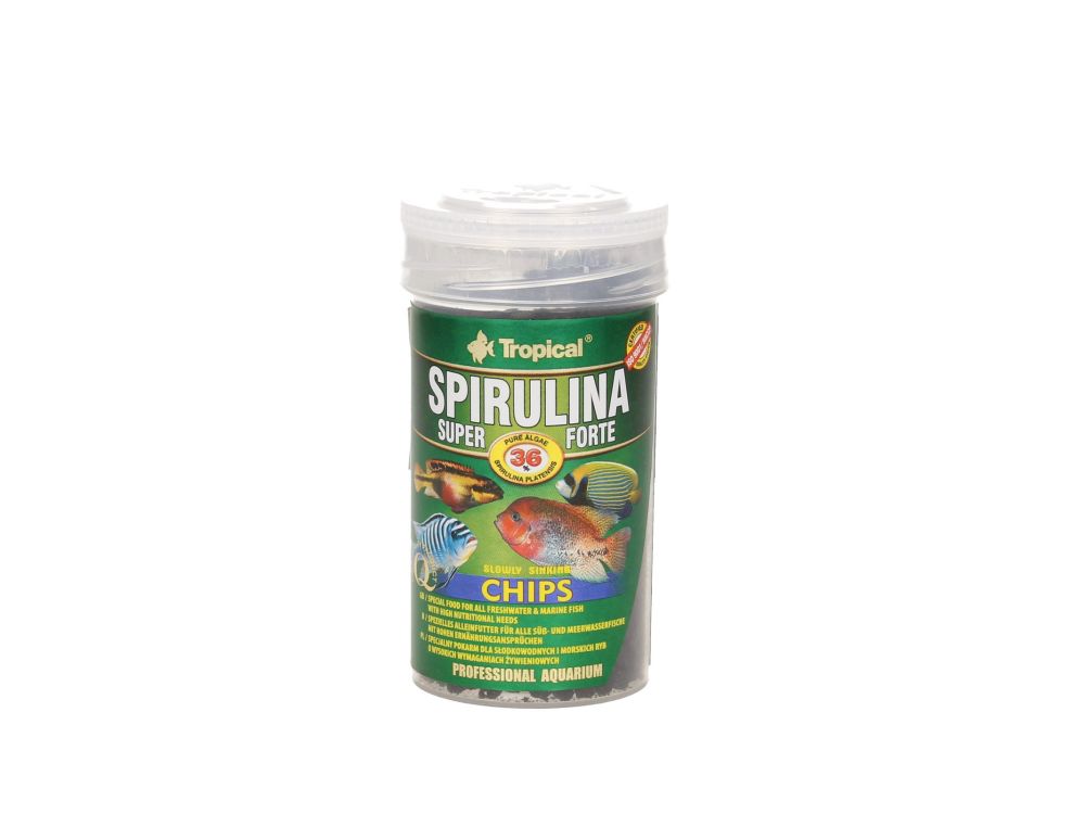 TROPICAL SUPER SPIRULINA FORTE CHIPS 100ML  60573