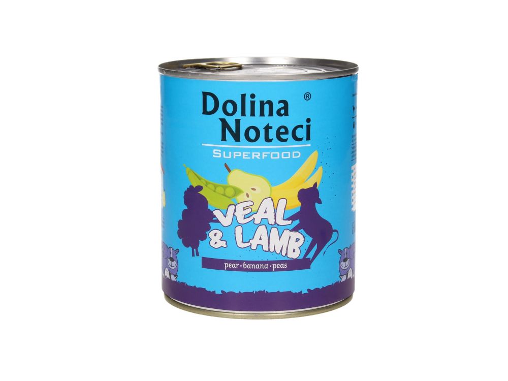 DOLINA NOTECI SUPERFOOD CIELĘCINA I JAGNIĘCINA 800G