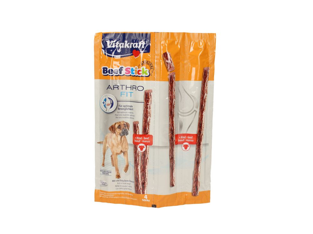 VITAKRAFT PRZYSMAK DLA PSA BEEF STICK ARTHROFIT 48G ( 4X12G) 28824