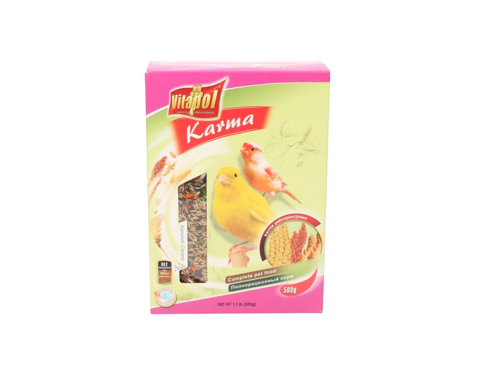 VITAPOL POKARM DLA KANARKA 500G 2500