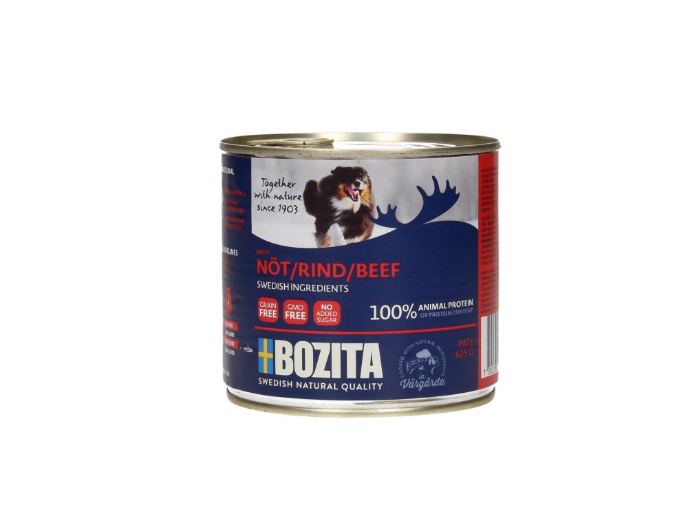BOZITA PUSZKA DLA PSA 625G Z WOŁOWINĄ 5160