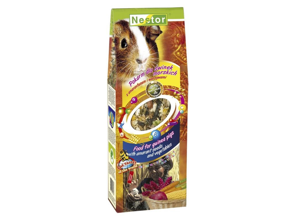 NESTOR POKARM DLA ŚWINEK MORSKICH Z AMARANTUSEM I WARZYWAMI 700 700-GSM