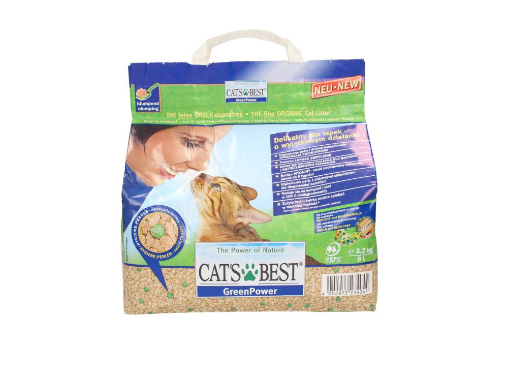 CATS BEST SENSITIVE (GREEN POWER) 8L