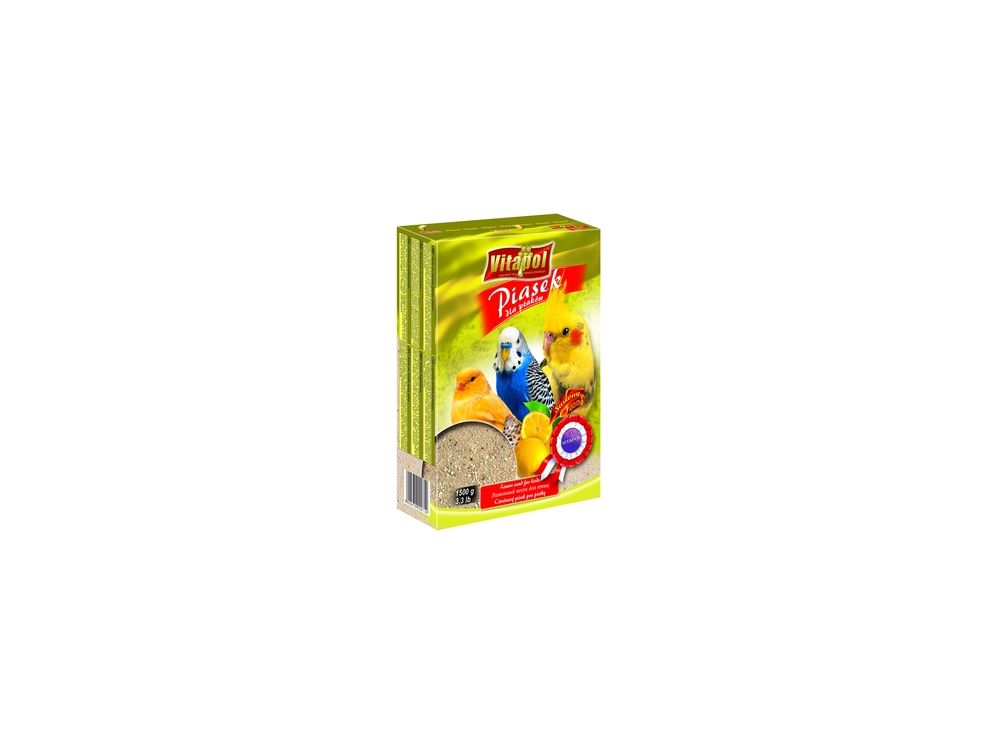 VITAPOL PIASEK DLA PTAKÓW CYTRYNOWY 1,5KG 2071