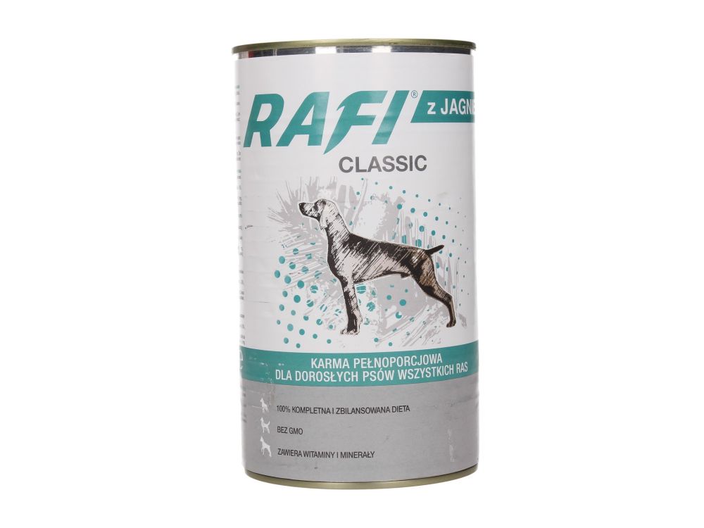 RAFI CLASSIC PUSZKA DLA PSA 1240G KAWAŁKI Z JAGNIĘCINĄ W SOSIE