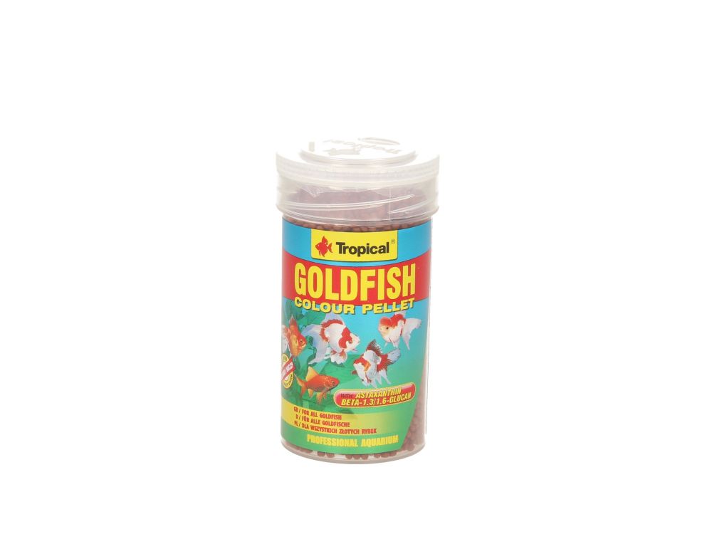 TROPICAL GOLDFISH COLOR PELLET 100ML  60473