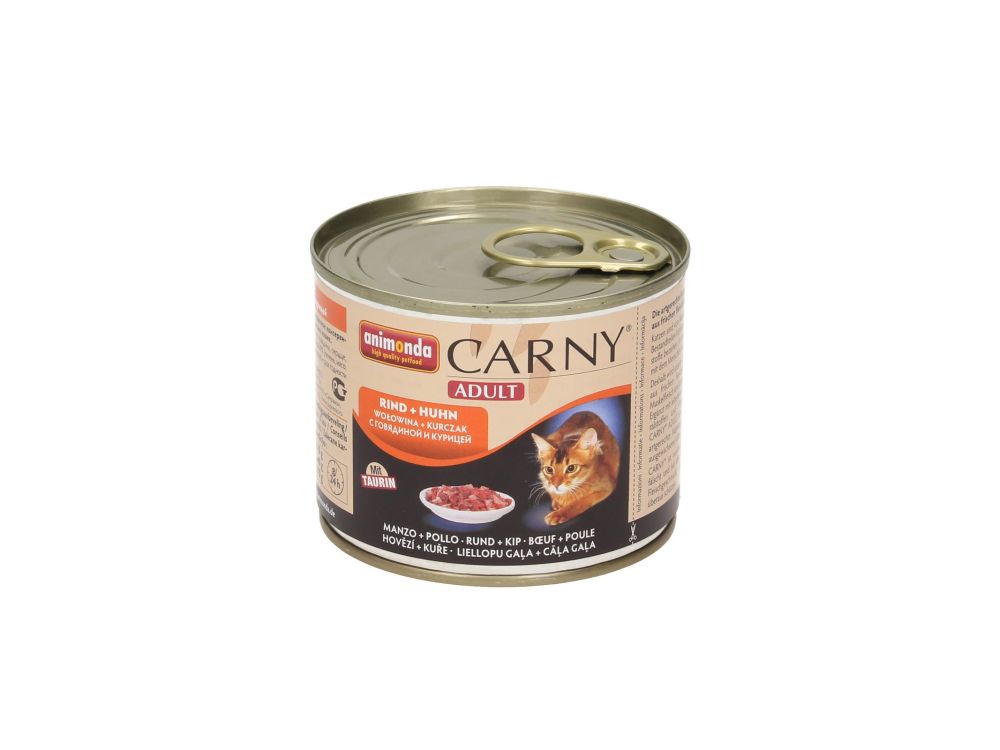 ANIMONDA CARNY PUSZKA 200G KOT WOŁOWINA/KURCZAK 83703 (83494)