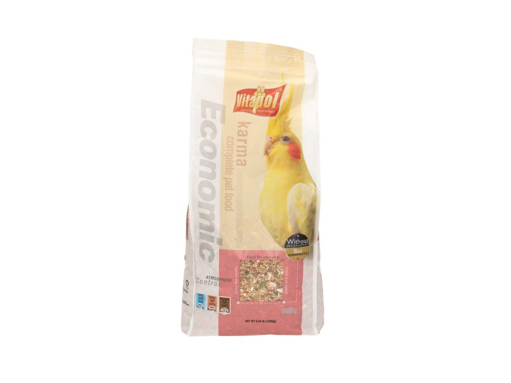VITAPOL POKARM ECONOMIC DLA NIMFY 1200G 0226