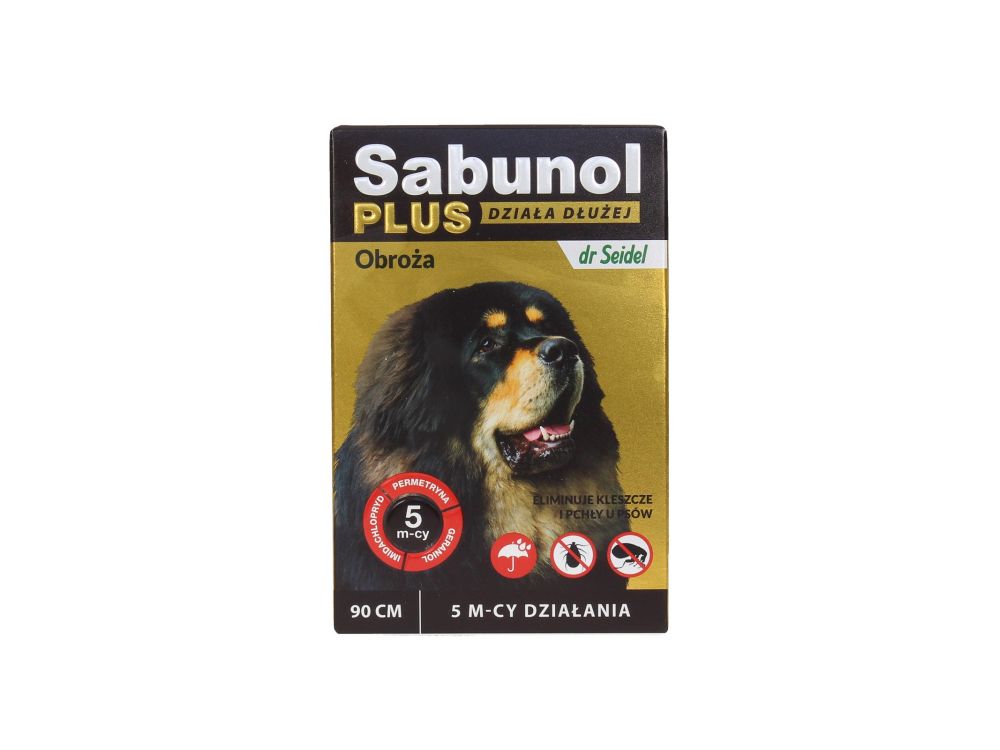 SABUNOL PLUS OBROŻA DLA PSA 90 CM (PCHŁY I KLESZCZE)