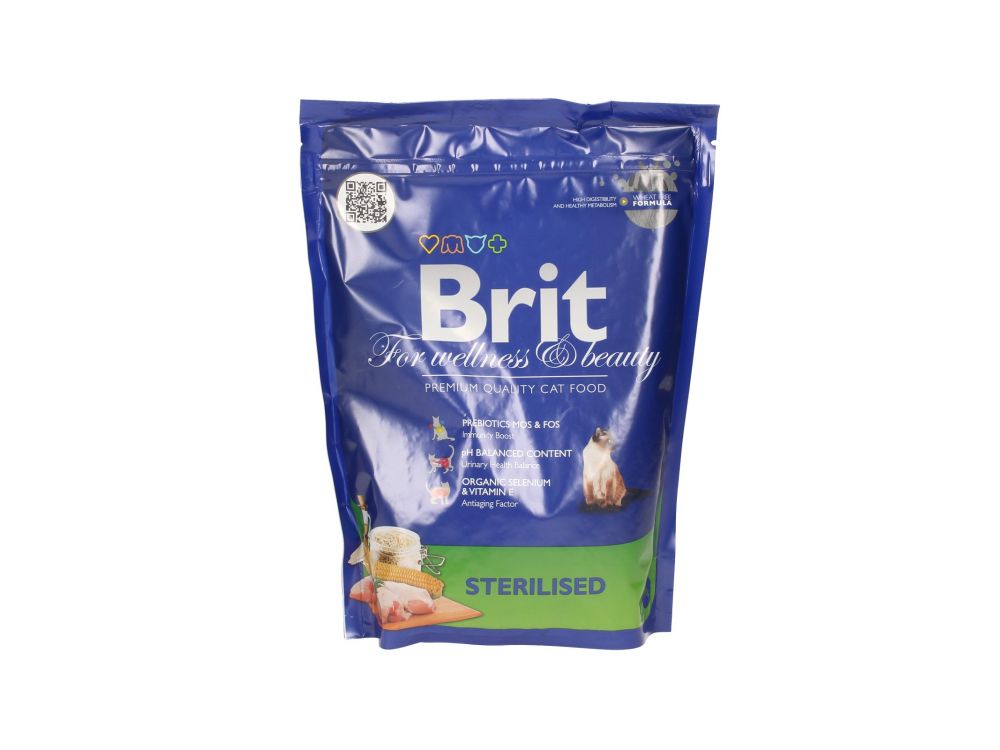 BRIT CAT PREMIUM BY NATURE STERILISED KURCZAK 300G
