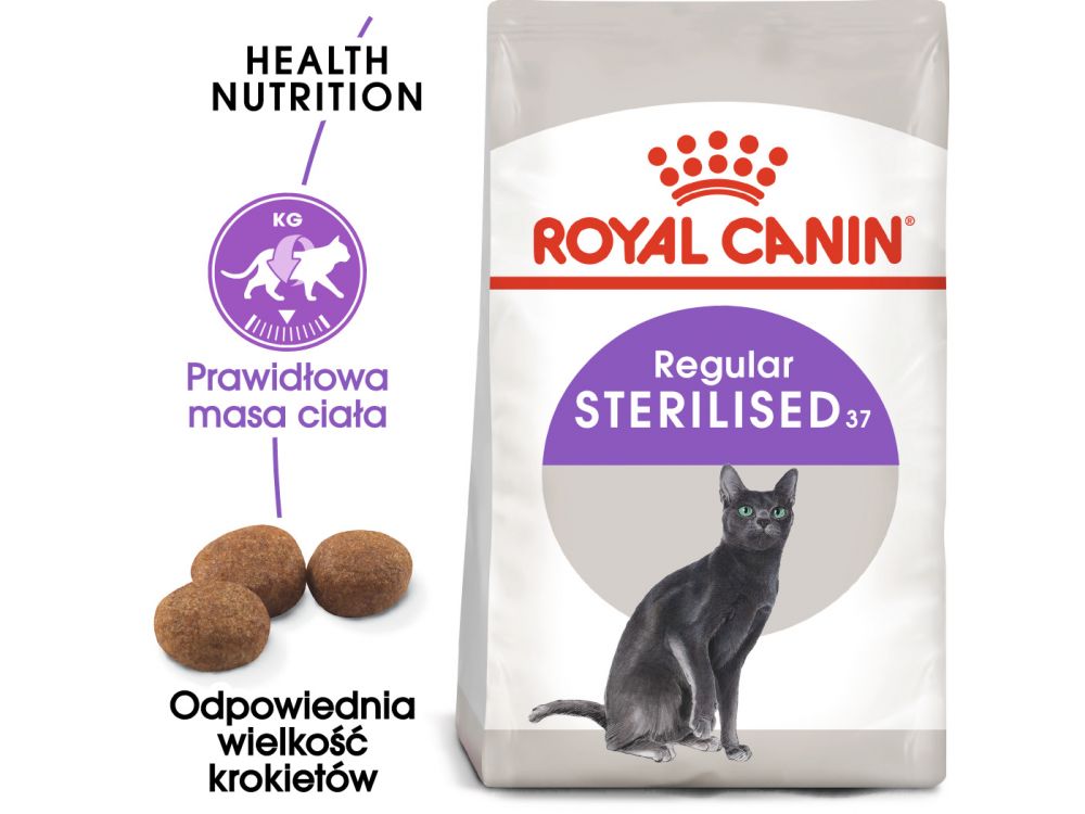 ROYAL CANIN Sterilised karma sucha dla kotów dorosłych, sterylizowanych 2 KG