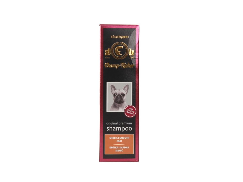 CHAMP-RICHER CHAMPION SZAMPON DO SIERŚCI KRÓTKIEJ I GŁADKIEJ 250ML