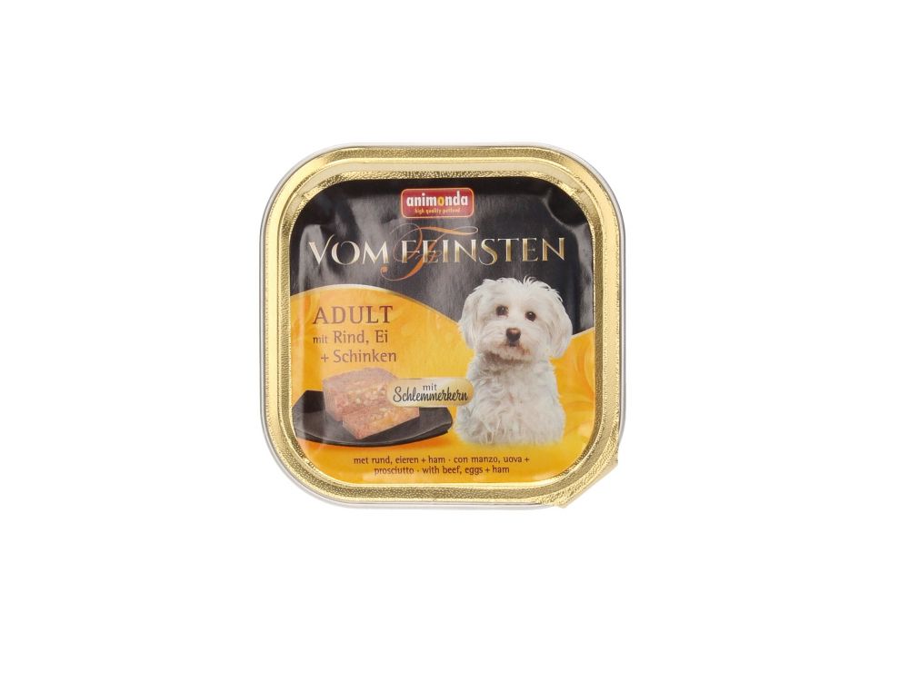 ANIMONDA SZALKA VOM FEIN PIES 150G GOURMET CENTRE WOŁOWINA/JAJKO/SZYNKA 82667