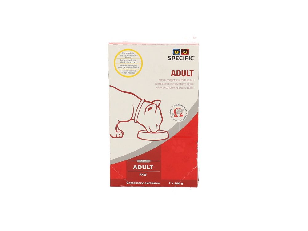 SPECIFIC FXW ADULT 7X100G