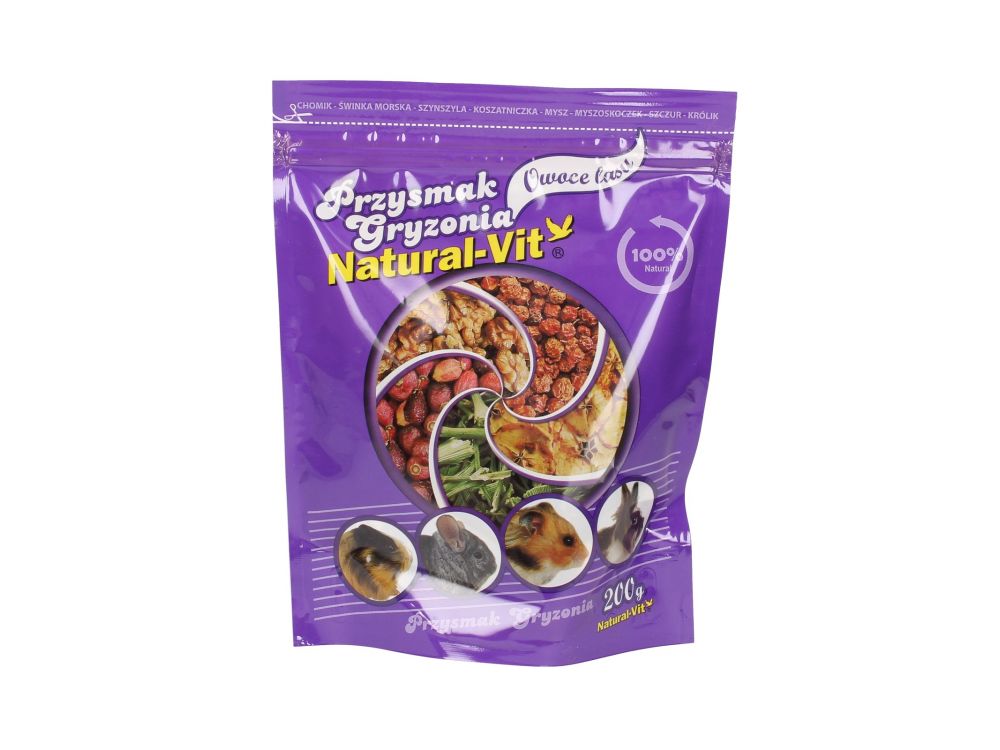 NATURAL-VIT PRZYSMAK OWOCE LASU 200G